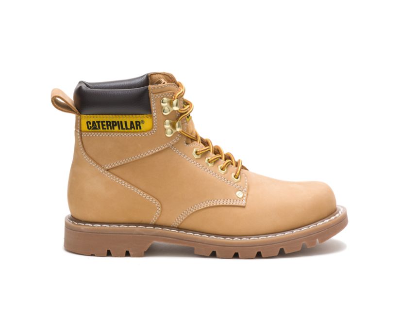 Caterpillar Second Shift - Sicherheitsstiefel Herren Braun - Schweiz RDCB-37610